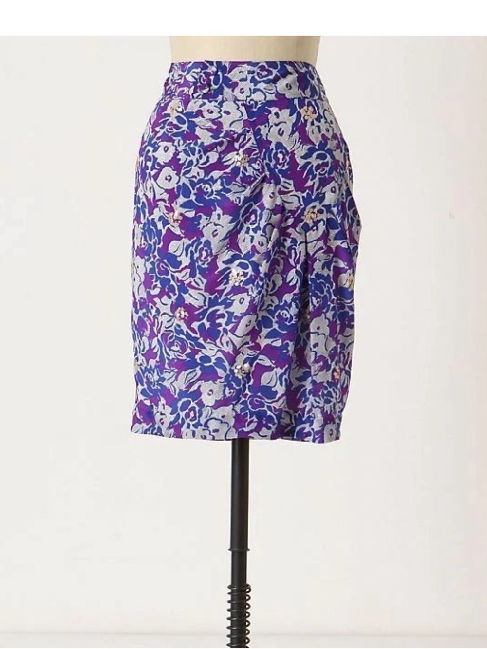 Anthropologie Fei Scattered Sequin Skirt Vintage